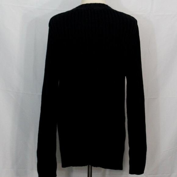 Sonoma Cable Knit Sweater Size 1X Button Up - Picture 5 of 8